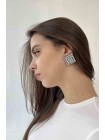 THEROS SILVER EARRINGS 