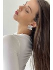 THEROS SILVER EARRINGS 