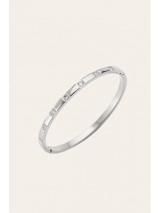 ARTEMIS SILVER BANGLE