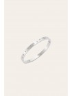 AURA SILVER BANGLE