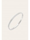 DIONE SILVER BANGLE