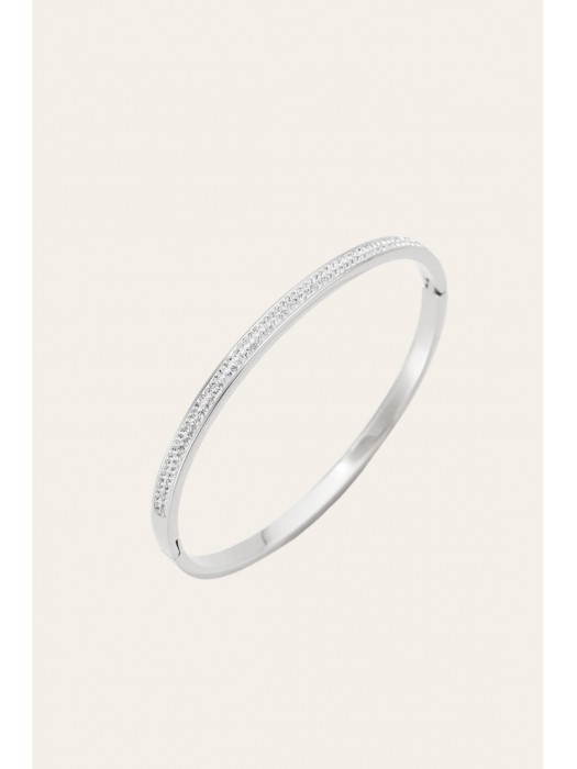 DIONE SILVER BANGLE