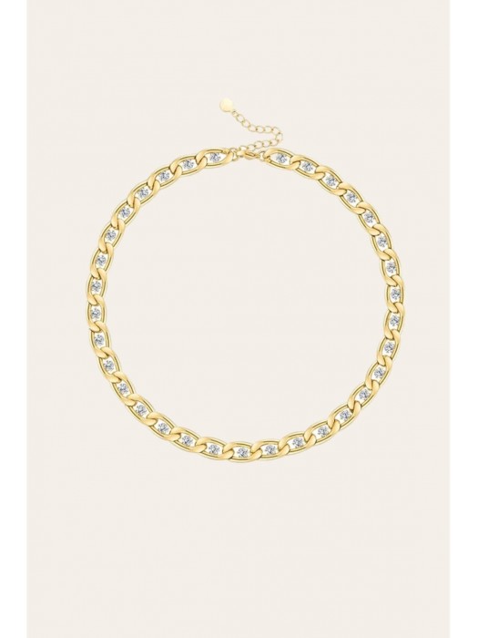 KAIA 18KT ZIRCON NECKLACE