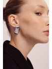 GLORIA SILVER EARRINGS