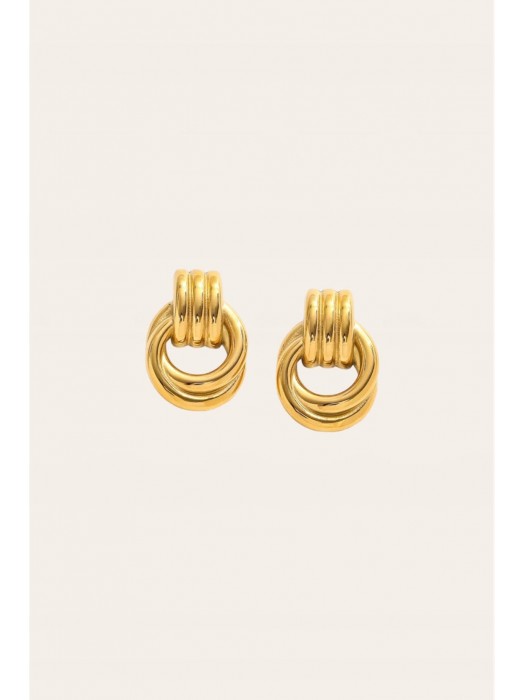 ZINNIA EARRINGS GOLD