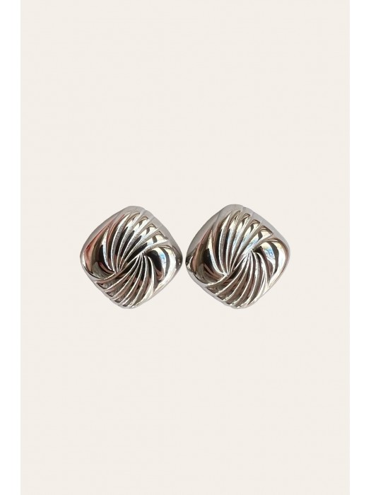 EZRA SILVER EARRINGS