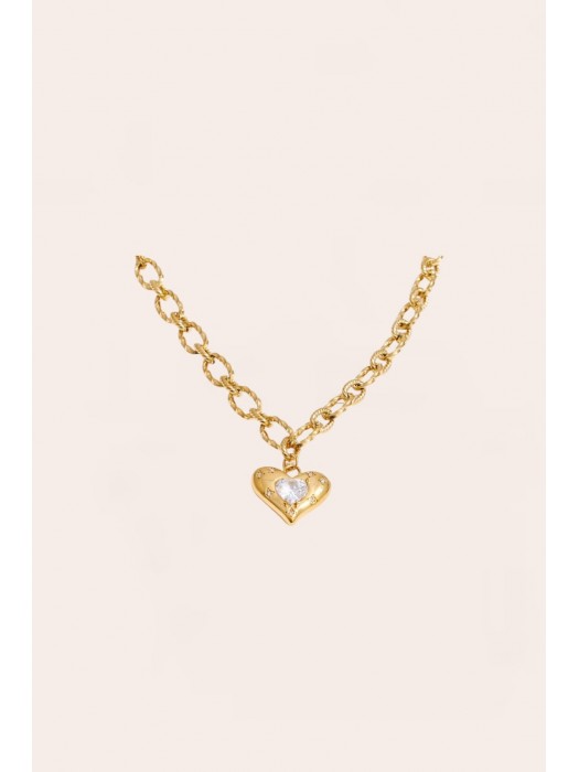 DOMINIQUE GOLD NECKLACE