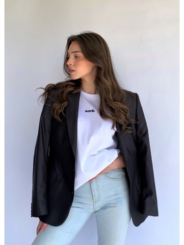 WHITE ''MONROE'' T-SHIRT