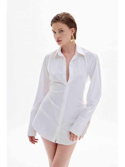 SELENE FITTED WAIST SHIRT