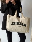 MARVIEL TOTE BAG-BLACK